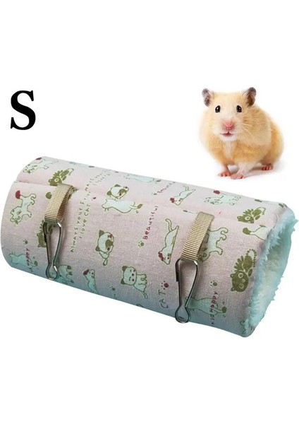 No.15 Tarzı Hamster Kafesi Gelincik Tüneli Hamak Sıçan Sıcak Hamster Tüp Oyuncak Asılı Yatak Kafesi Hamster Tavşan Gine Domuzu Küçük Hayvanlar (Yurt Dışından)
