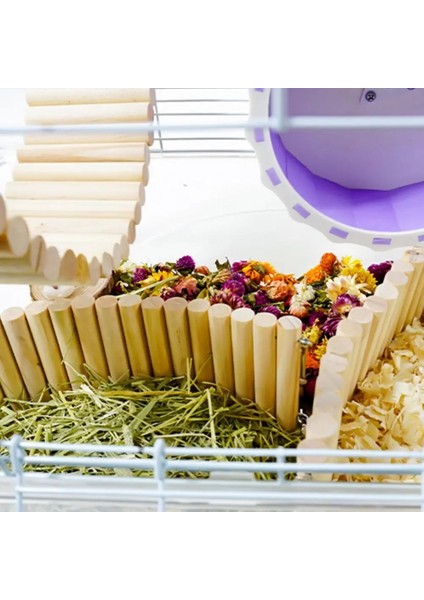 M Tarzı Hamster Oyuncak Pet Oyuncak Gine Domuzu Sincap Doğal Ahşap Kemer Köprüsü Bükülebilir Uzun Tırmanma Merdiveni Küçük (Yurt Dışından) fırsatları