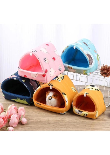 TYPE18 Tarzı XL--19X19CM Hamster Evi Sıcak Yumuşak Yatak ve Evler Kemirgen Kafesi Baskılı Hamak Sıçanlar Için Pamuk Gine Domuzu Asılı Kafes Küçük Hayvan (Yurt Dışından)