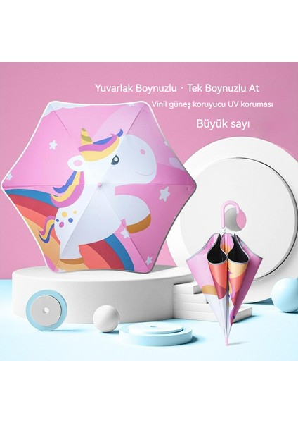 Kadın Uv Korumalı Şemsiye - Pembe (Yurt Dışından) fiyatları