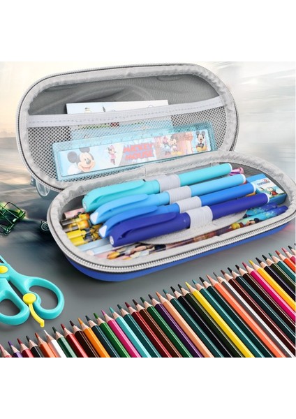 3D Karikatür Yarış Boy Kalem Kutusu Yazı Aleti Saklama Kutusu (Yurt Dışından)
