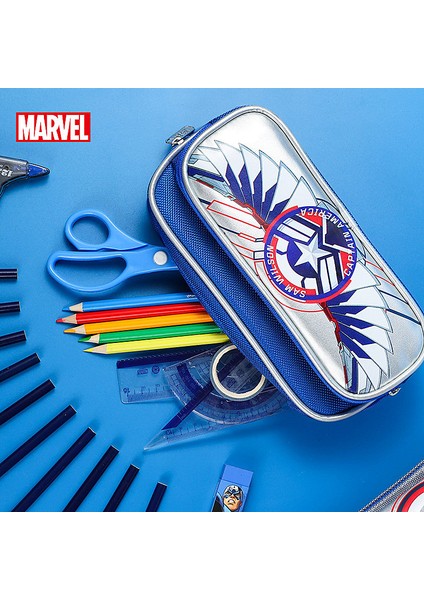 Marvel Yüksek Değerli Kalem Çantası Kalem Kutusu Yazma Saklama Kutusu (Yurt Dışından)