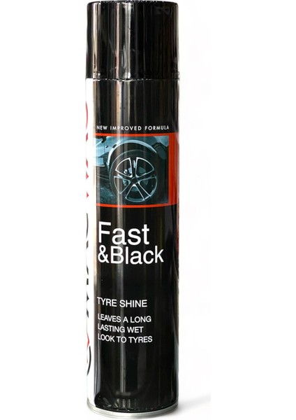 Lastlik Parlatıcı Uzun Süreli Islak Görüntü Fast&black 600ML