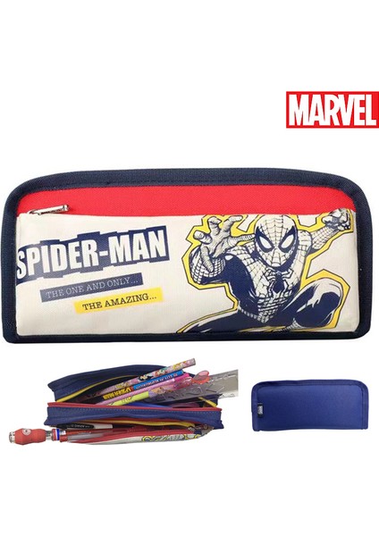 Marvel Yüksek Değerli Kalem Çantası Kalem Kutusu Yazma Saklama Kutusu (Yurt Dışından)