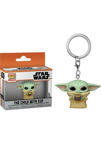 Komik Yoda Su Bardağı Anahtarlık (Yurt Dışından)