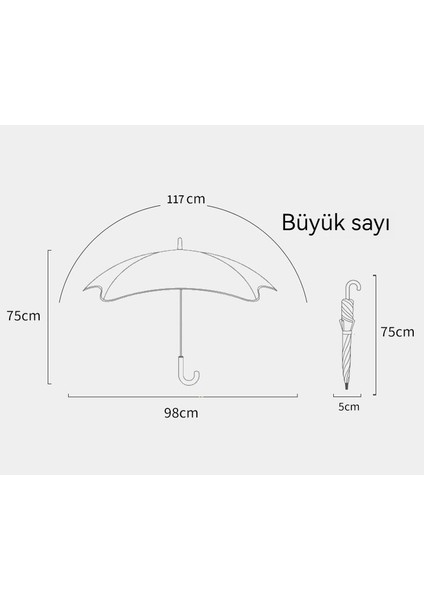 Kadın Uv Korumalı Şemsiye - Mavi (Yurt Dışından)