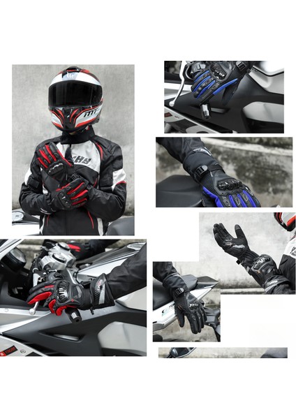 Geceleri Sıcak Su Geçirmez Anti-Şok Anti-Şok Yansıtıcı Motosiklet Eldivenleri (Yurt Dışından) fırsatları