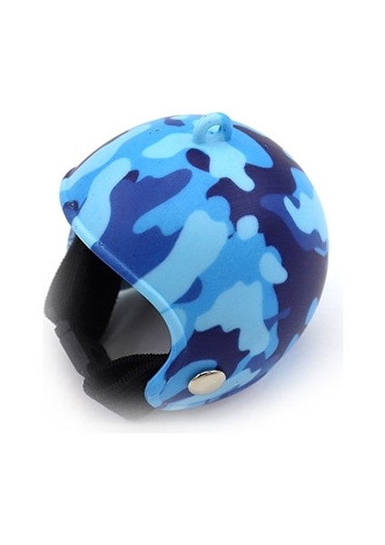 Mavi Stil Mini Komik Tavuk Kask Kap Evcil Hayvan Koruyucu Donanım Güneş Yağmur Koruma Kask Oyuncak Kuş Tavuklar Sevimli Küçük Evcil Hayvan Malzemeleri Kostümleri (Yurt Dışından)