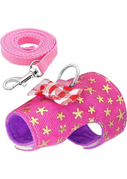 Bir Stil M Boyutu Küçük Pet Tavşan Hamster Papyon Çizgili Yıldız Koşum Yelek Tasma Çekme Halatı Bebek Gelincikler Için Pet Sıçanlar Ilmek Göğüs Kemeri (Yurt Dışından) fırsatları