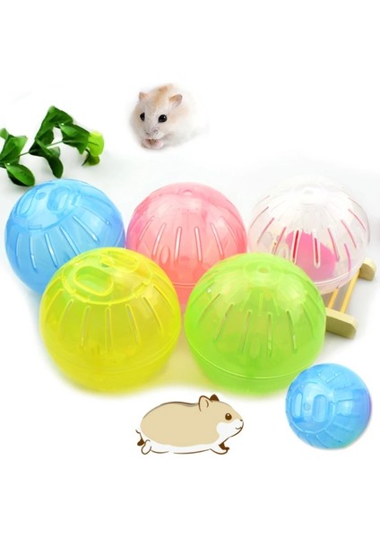 Pembe Tarzı 12CM Hamster Koşu Topları Oyun Oyuncakları Egzersiz Koşu Topu Küçük Evcil Hayvan Lla Kemirgen Gerbil Fare Rus Hamster Aksesuarları (Yurt Dışından)