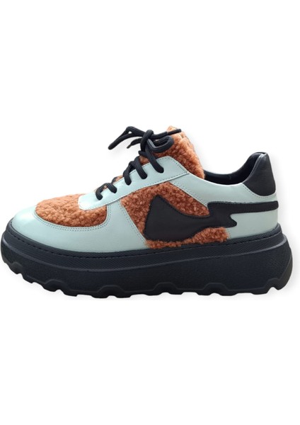Hakiki Deri Kadın Spor Ayakkabı Sneaker modelleri
