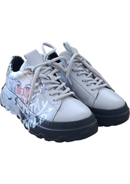 Hakiki Deri Kadın Spor Ayakkabı / Sneaker indirimleri