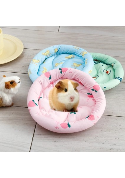 No.1 Stili S Beden Pet Hamster Yuva Pedi Kadife Sıcak Pet Yuva Rahat Pamuk Yastık Hamster Pamuk Ev Gine Domuzu Kirpi Kafesi Kış Sıcak Yatak (Yurt Dışından)