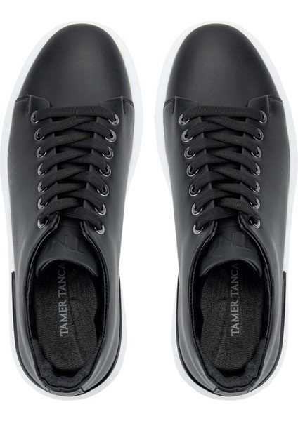 Erkek Hakiki Deri Siyah Sneakers & Spor Ayakkabı 381 19669 Erk Ayk Y24 Sıyah fırsatları