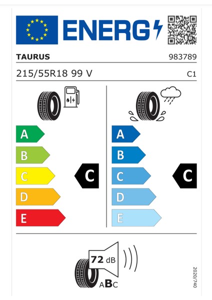 215/55 R18 99V Xl Ultra High Performance Oto Yaz Lastiği (Üretim Yılı: 2024)