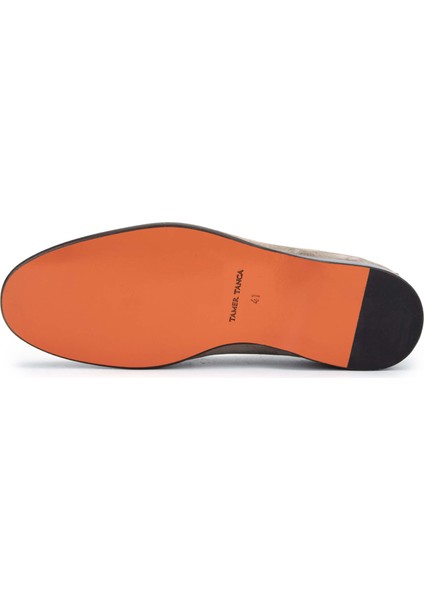 Erkek Hakiki Deri Bej Loafer Ayakkabı 1016 1455 Erk Ayk Y24 Bej Suet indirimleri