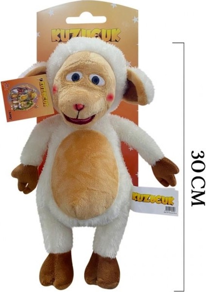 Sevimli Kuzucuk Peluş Oyuncak Uyku Arkadaşı 30 cm