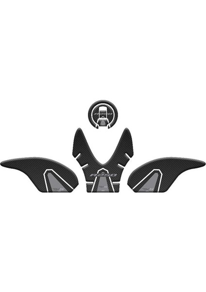 RKS R250 Tank Pad Siyah Füme 007