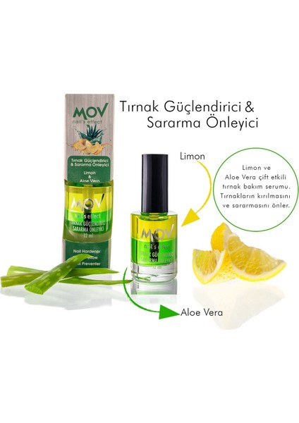 Tırnak Güçlendirici ve Sararma Önleyici