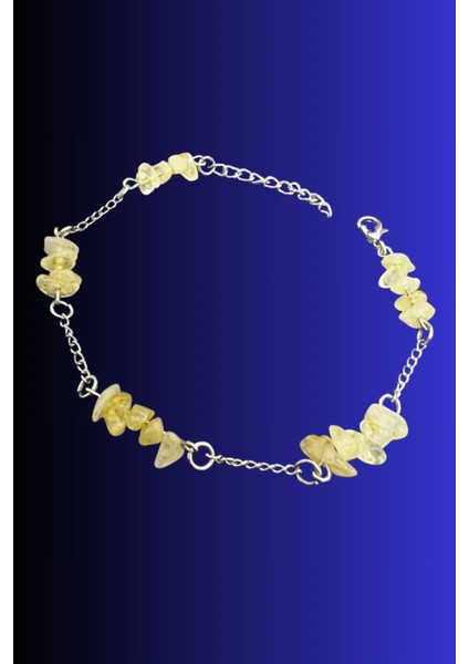 Sertifikalı Sitrin Doğal Taş El Yapımı Tasarım Bileklik fiyatları