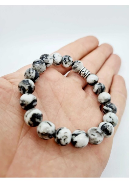 Sertifikalı Jasper Doğal Taş Bileklik 10MM fiyatları