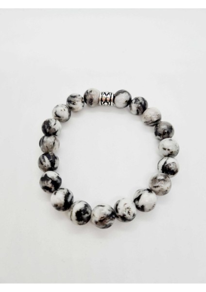 Sertifikalı Jasper Doğal Taş Bileklik 10MM modelleri