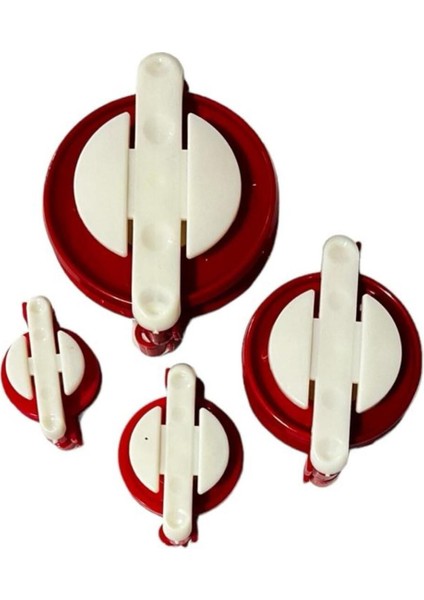 Ponpon Yapma Aparatı - 4'lü Set Ponponmatik, Ponpon Yapma Makinesi