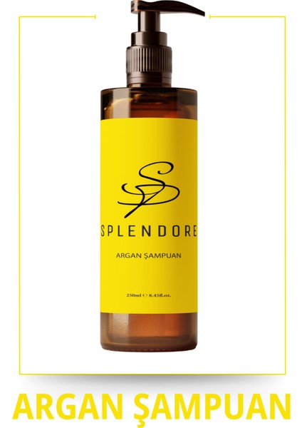 Bitkisel Özlü Ve Tuzsuz Argan Yağlı Şampuan 250 Ml