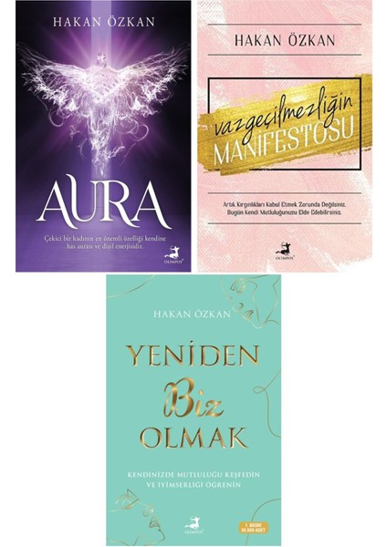 Aura - Vazgeçilmezliğin Manifestosu - Yeniden Biz Olmak - 3 Kitap - Hakan Özkan