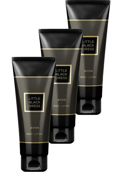 Little Black Dress Kadın Vücut Losyonu 125 Ml. Üçlü Set