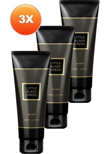 Little Black Dress Kadın Vücut Losyonu 125 Ml. Üçlü Set