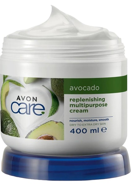 Care Kuru Ciltler Için Avokado Özlü Çok Amaçlı Krem 400 Ml.