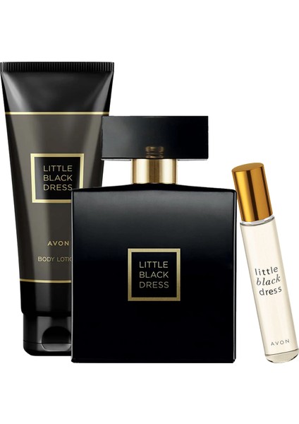 Little Black Dress Kadın Edp 50 Ml + 10 Ml Parfüm ve Vücut Losyonu Paketi