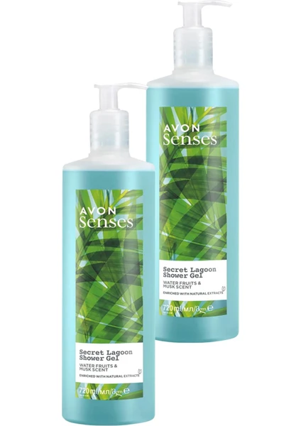 Lagoon Nemlendirici Duş Jeli 720 ml 2'li Set