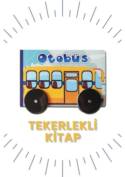 Tekerlekli Kitaplar Ambulans - Traktör - İtfaiye - Kamyon - Otobüs 5 Kitap