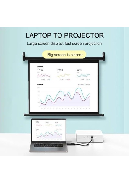 A4946 4K Destekli Displayport HDMI Çevirici Dönüştürücü Adaptör