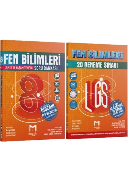 8. Sınıf Fen Bilimleri Soru Bankası - 20 Deneme 2 Kitap