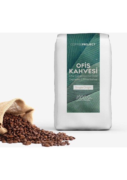 1 KG Ofis Kahvesi Filtre / Espresso İçin Uygun