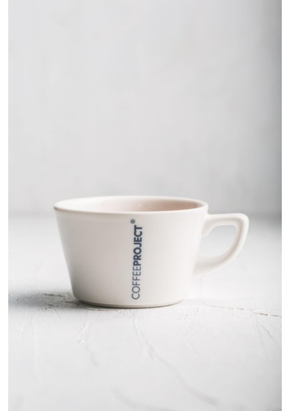 Porselen Cappuchino Fincanı | Coffee Project Baskılı 200 ml