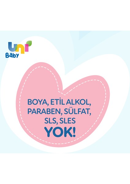 Uni Baby Kolay Tarama Saç ve Vücut Şampuanı 700 ml