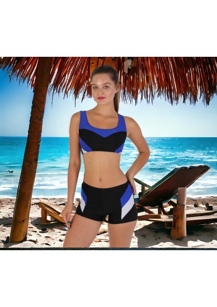 Şortlu Modelli Yüzücü Bikini fiyatları
