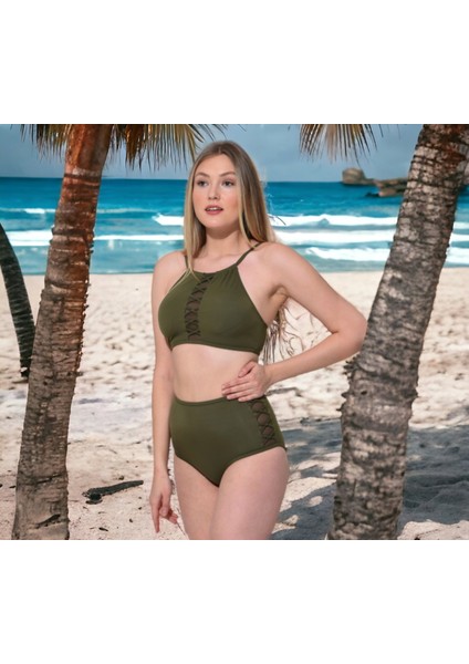 Şortlu Modelli Yüzücü Bikini indirimleri