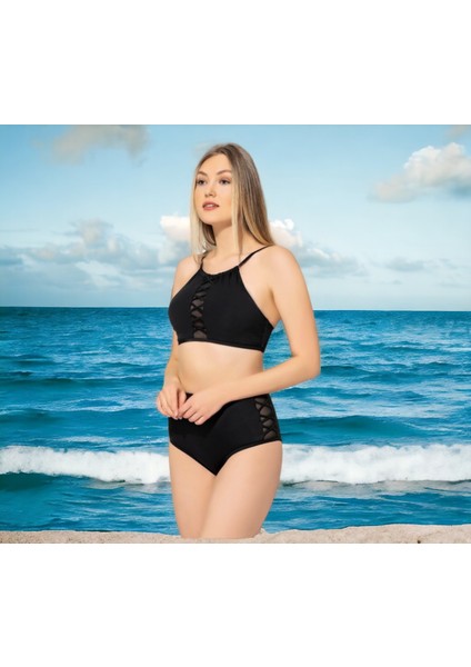 Şortlu Modelli Yüzücü Bikini indirimleri