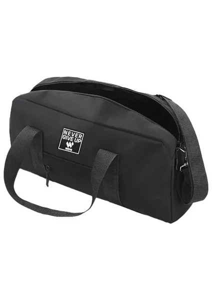 Woys Bags Orijinal Unisex 2 Bölmeli Önü Fermuarlı Uzun Askılı Geniş Hacimli Seyahat Gym Fitness Spor Çantası