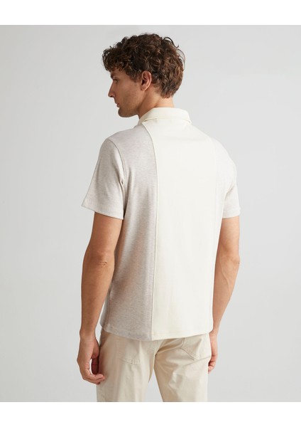 Erkek Krem Regular Fit Polo 2424122T.130