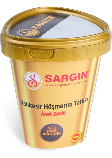 Sargın Höşmerim Şekeri Azaltılmış İnek Höşmerim 650 gr