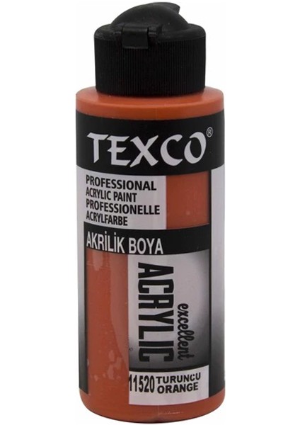 Rıch Texco 110 cc Turuncu Su Bazlı Akrilik Boya