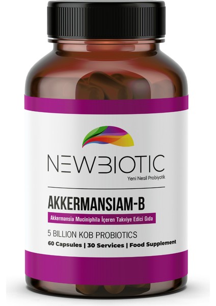 Akkermansiam-B 60 Kapsül