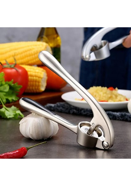 Ivory Premium Metal Sarımsak Ezici - 17CM
