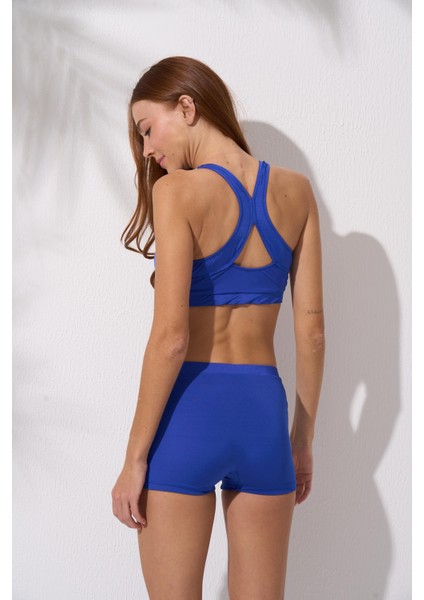 Şortlu Yüzücü Bikini Takımı 241277-YS fiyatları